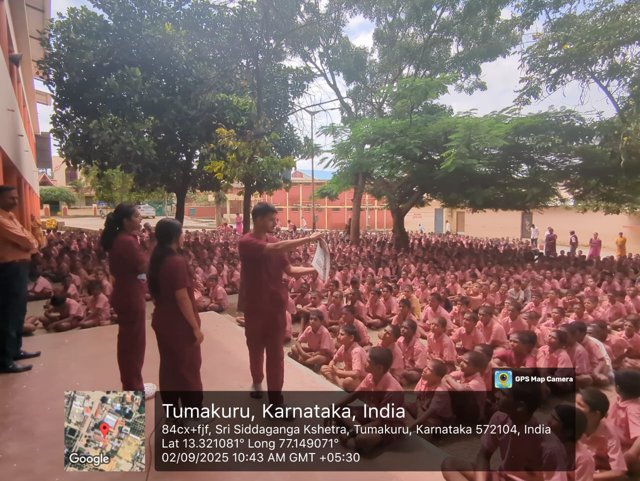 Dental screening and treatment camp